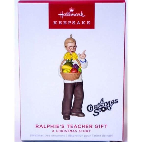 Hallmark 2022 Keepsake Ornament "Ralphies Teacher Gift" From A Christmas Story - Picture 7 of 10